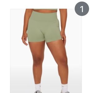 SET ACTIVE SCULPTFLEX BIKE SHORTS MATCHA